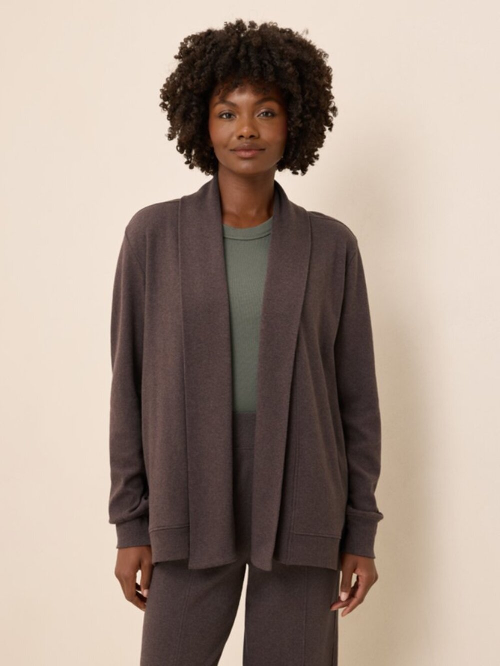 Pact Organic Drape Cardigan XS
